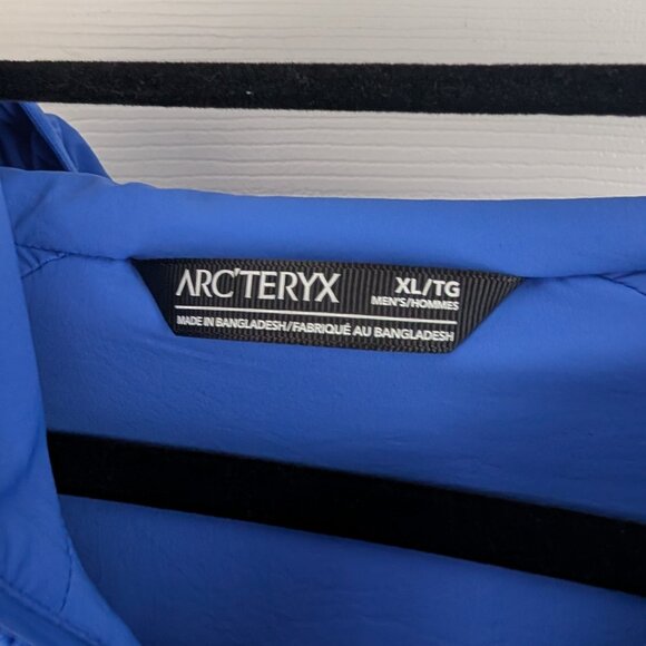 NWT Arc'teryx Atom SL Hoody Men's Electra XL - Picture 6 of 7